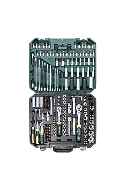 ROCKFORCE Premium 1/2 - 3/8 - 1/4 Profesyonel 216 Parça Lokma