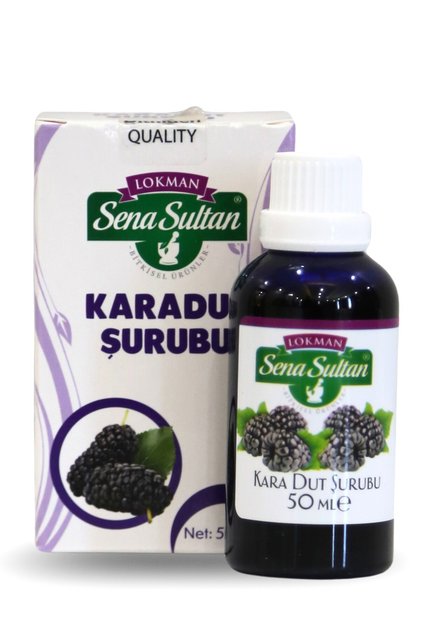 Katkısız ve Doğal Karadut Şurubu 50 ml