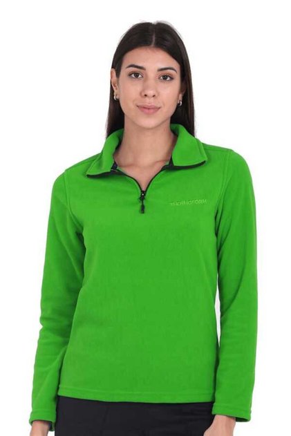 Women's Fleece Sweater - Maksim 22 Green