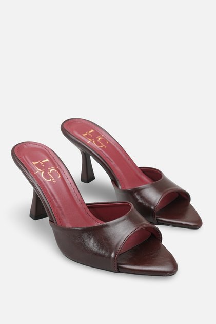 Parla women's pointed toe heeled slippers a006-k1911