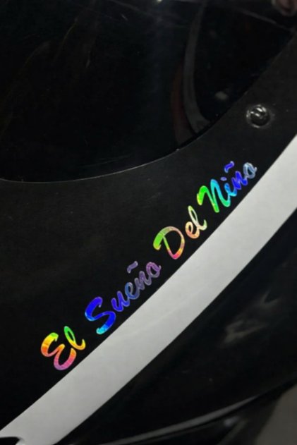 El Sueno Del Nino Sticker Folyo (Bir Çocuğun Rüyası) ( 15CM x 2CM ) 2 ADET HOLOGRAM
