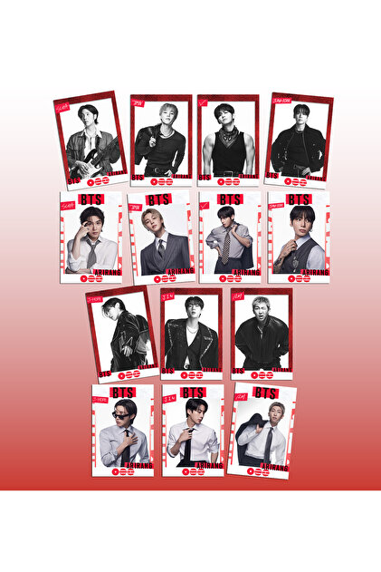 Güneş Kırtasiye BTS Arirang Kpop Fotokart Set 14 Adet kart