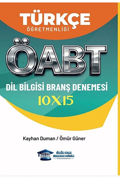 Ömür Hoca Uzaktan Eğitim Ömür Güner ÖABT MEB-AGS Türkçe