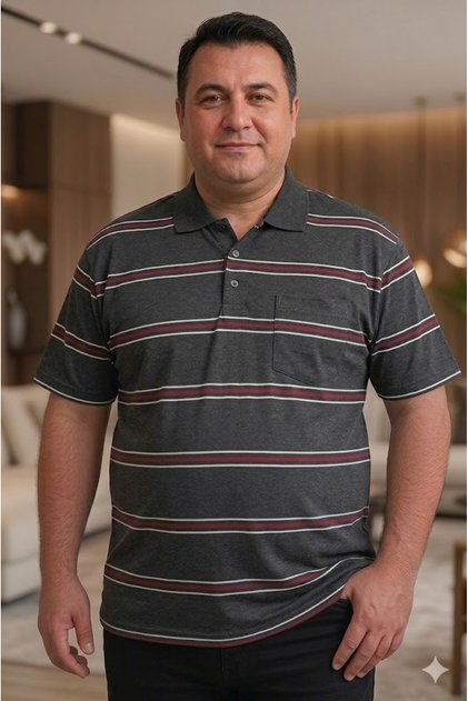 Plus Size Men's Combed Tee