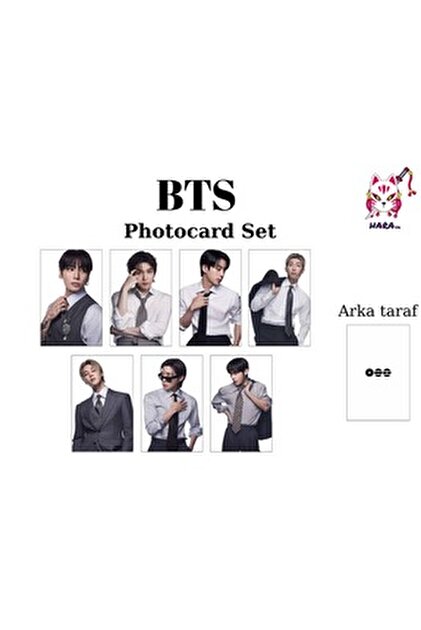 Hara Company BTS Arirang Jungkook Photocard SETİ ( 4'lü ) Fanmade