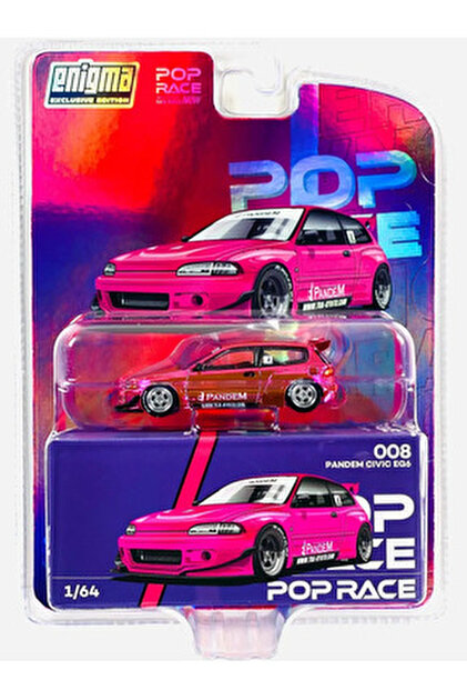 pop race 1 Pop Race Honda NSX-R GT Spoon Sports 1:64 Diecast Model