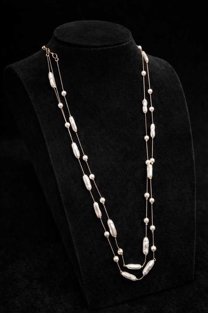Design 2-Layer Thin Stylish Necklace