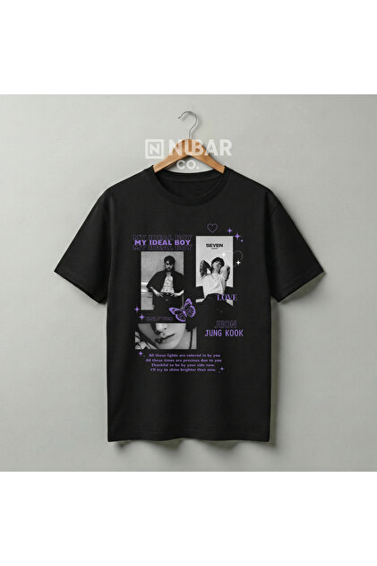 Presmono Unisex Siyah Arirang World Tour Bts T-Shirt 596010tt