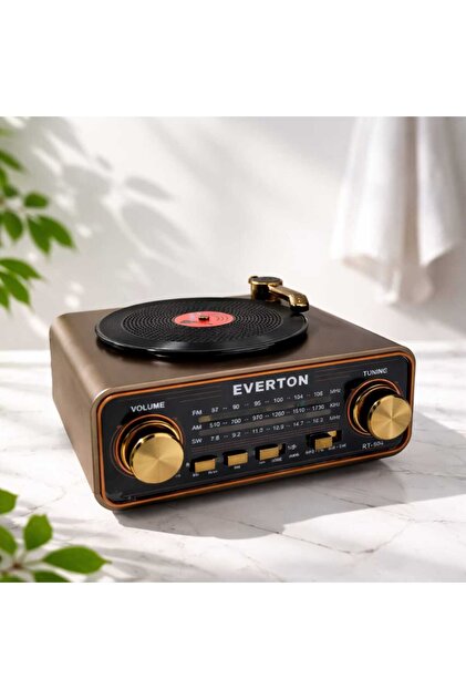 KAMSELL RT-604 Bluetooth'lu Nostaljik 3 Bant Radyo & Müzik Çalar