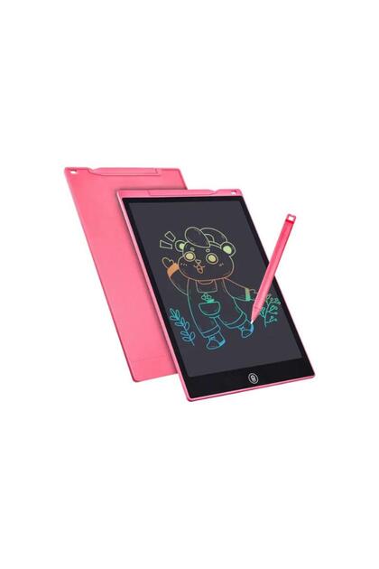 Tabletă de 8,5 inch, cu scriere colorată, roz, 2 ani+