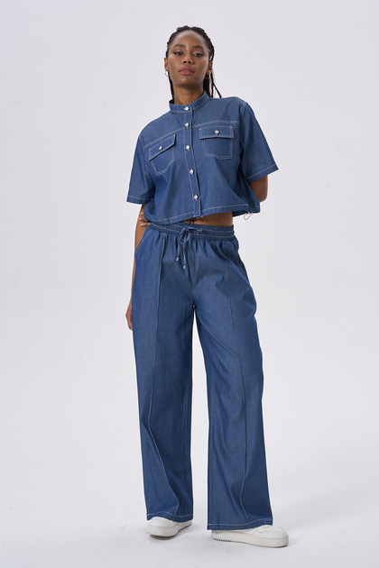 Set modern, confortabil, casual, cu buzunare