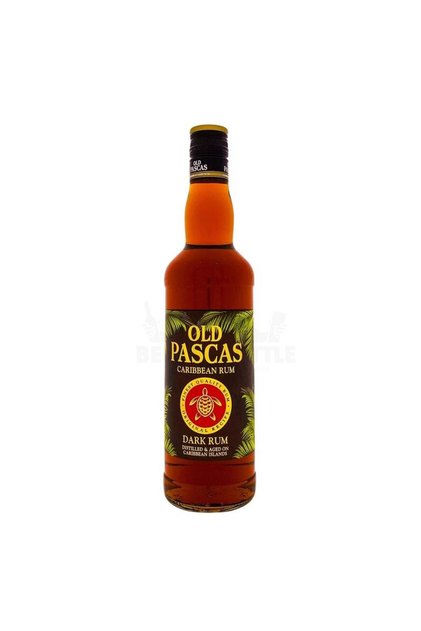 Old Pascas Barbados Dark Rom 37,5% 1L