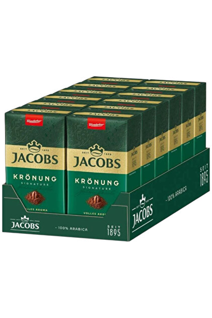12xJacobs Kronung Cafea Macinata 500g
