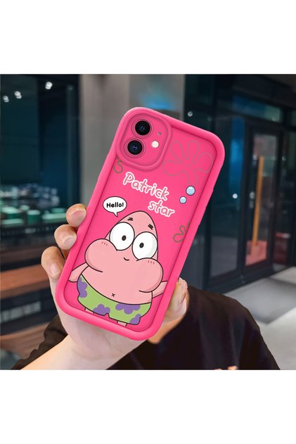 iPhone 11 Compatible Pink Red Silicone Case Shockproof Camera Protection