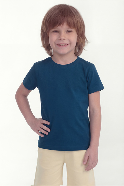 Boy's Short Sleeve Cotton T-Shirt