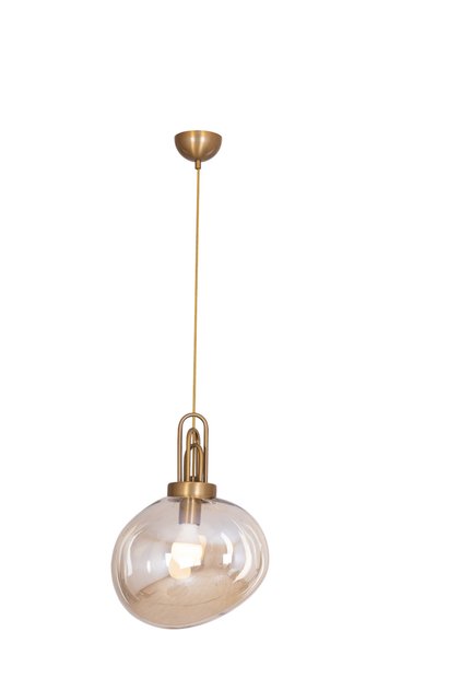 1927-M3-B Beyaz Boya Modern Avize E27 Metal Cam H: 100 cm, Ø: 30 cm