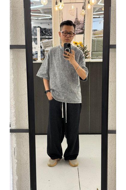 Tricou oversize gri Urbancollection