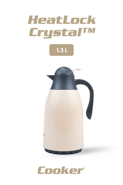 HeatLock Crystal 1.3 Litre Cam Termos CKR2018