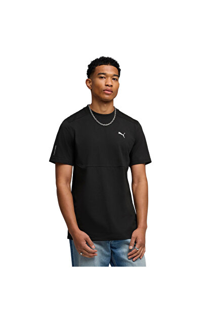 Puma Pumatech Men's Black Casual Style T-Shirt 69218001 - Price