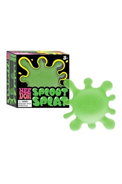 Jucarie antistres NeeDoh, Sploot Splat, Verde, 7,6cm