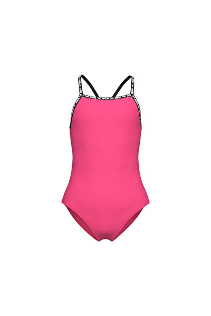 Solid Swimsuit Kız Çocuk Mayo