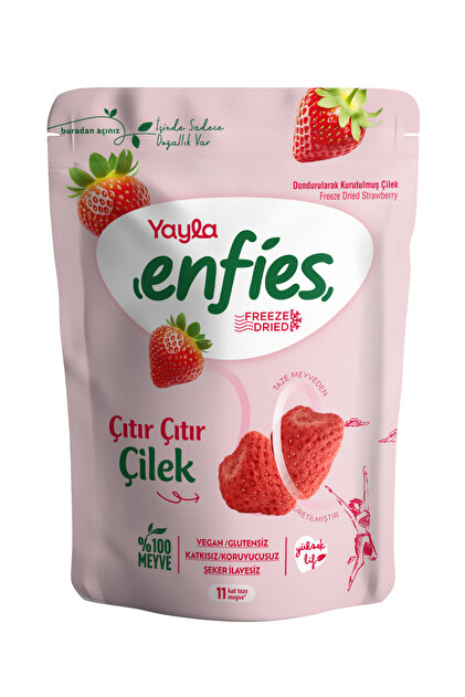 Yayla Enfies Freeze Dried Dondurularak Kurutulmuş Çıtır Meyve