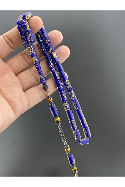 Tesbih Store Altın Parçacıklı Tesbih Kesme Model Golden Rosary