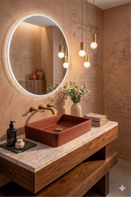Kare Beton Lavabo