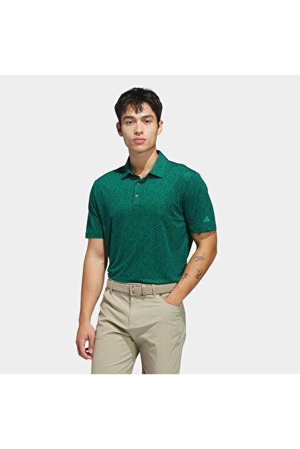 adidas Ultimate365 Mesh Tango Print Climacool Erkek Yeşil Polo