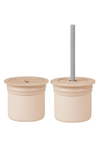Minik-O Snack Set Raw + Hüp - Beige