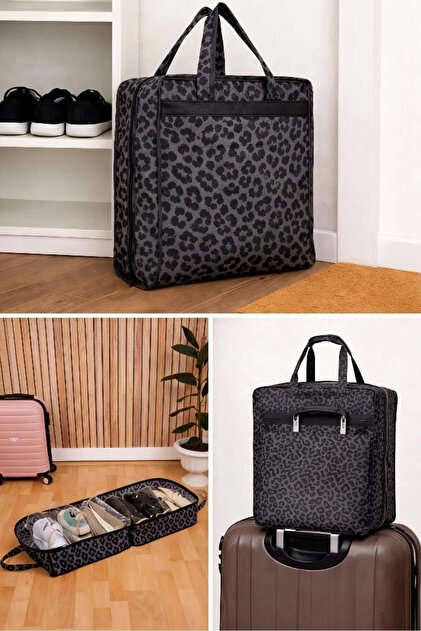 MorBebe 7 li Set Premium Ayakkabı Hurcu 6 Bölmeli Ayakkabı