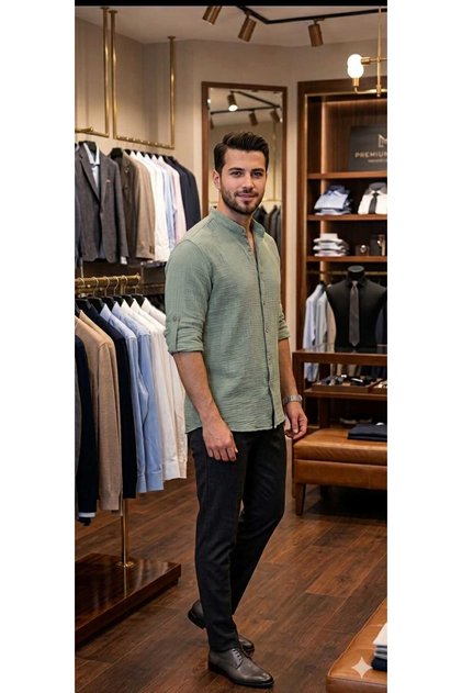 Organic Cotton Muslin Shirt