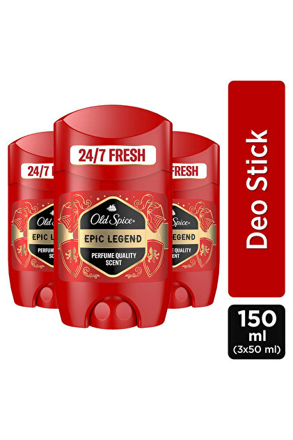 Old Spice Epic Legend Erkek Deodorant Stick 50 ml x3 - Fiyatı