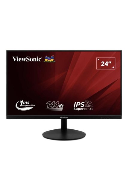 Монитор IPS LED 23.8 " VA24E2-H, Full HD (1920 x 1080), VGA, HDMI, 144 Hz, 1 ms (Черен)