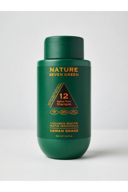 Natura Seven Green Herbal Plant Shampoo - Natura Seven Green Shampoo 300 ml