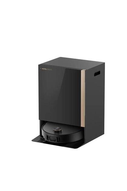 Aspirator robot cu mop Mobius 60, 30000 Pa, 6400 mAh, Negru