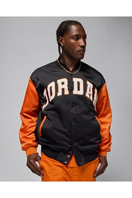 Jordan Brooklyn Men's University Varsity Jacket REDSPORT