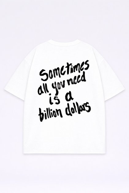 Oversize Unisex T-Shirt 100% Cotton Comfortable Fit Printed T-Shirt