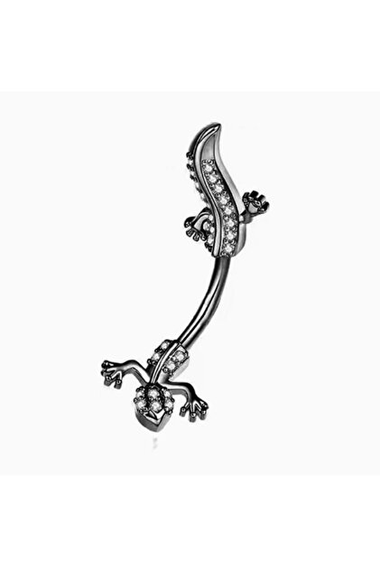 Kertenkele Figürlü Piercing ,Göbek Takısı, Gotik Belly Göbek Piercingi, navel piercing