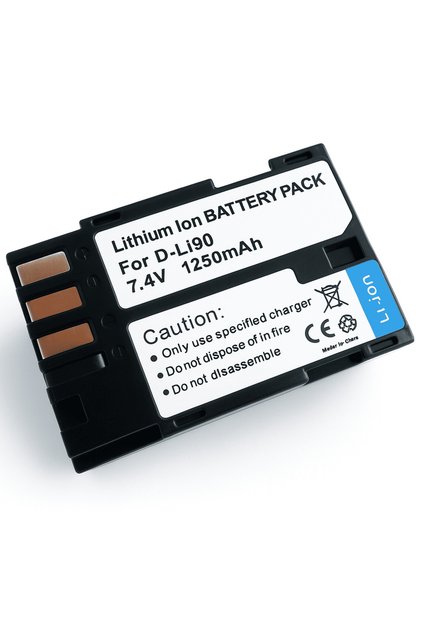 Acumulator/Baterie pentru Pentax D-Li90 1250 mAh complet decodificat