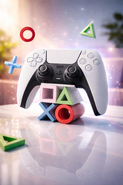 PS5 Konsol Joystick Standı / Kol Tutucu 3D baskı ile