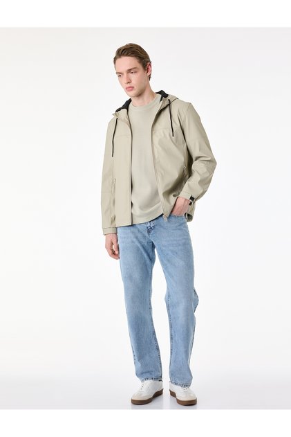 Pamuklu 5 Cepli Normal Vintage Straight Fit Jean Pantolon