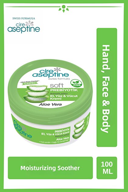 Cire Aseptine 100 ml Soft Aloe Vera Moisturizing Care Cream- Trendyol