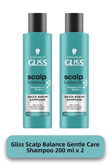 Scalp Balance Gentle Care Shampoo 200 ml X 2 Pieces