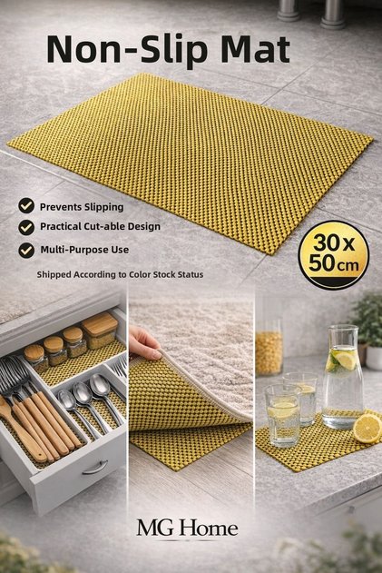 30 cm X 50 cm ❤️ Multi-Purpose Non-Slip Carpet for Drawer, Interior Kitchen, and Glove Box - Anti-Slip Carpet ❤️ Mat ❤️