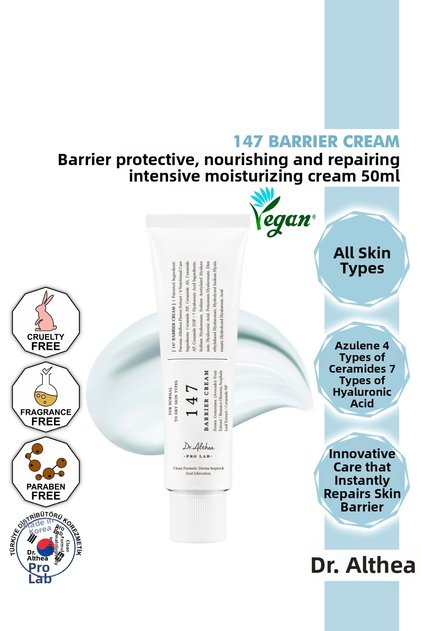 147 Barrier Cream - Ceramide Barrier Protective and Moisturizing Cream - 50ml
