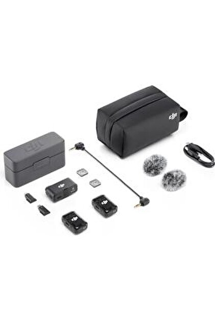 DJI MIC 2 - Wireless Two Person Lavalier MICrophone- Trendyol