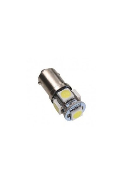 LED auto H6W, BAX9S cu 5 LED-uri SMD