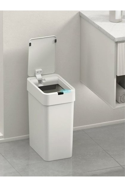 Kazen 9L Premium Sensörlü Çöp Kovası – Temassız, Sessiz Kapanma Özellikli Modern Tasarım