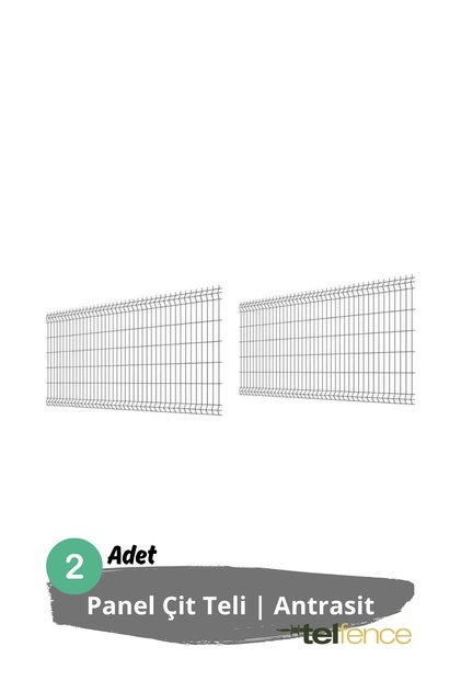 Panel Çit Teli - 120 x 250 Cm - 2 ADET